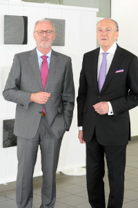 Textilakademie NRW Dr.Wilfried Holtgrave und Rolf A.Königs
