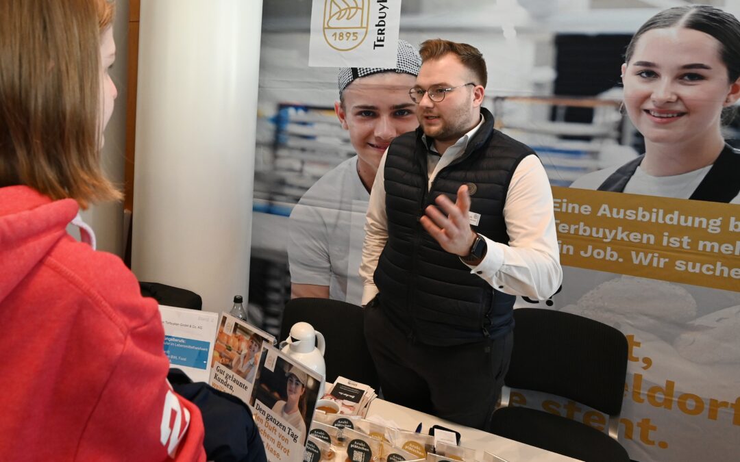 Düsseldorf: Azubi-Speeddating ein voller Erfolg